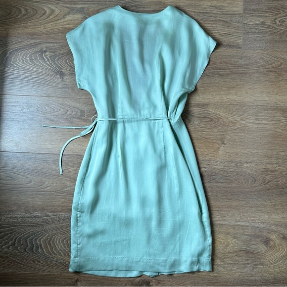 & Other Stories Mint Green Wrap Dress Size 0 - WORN ONCE - Picture 7 of 11